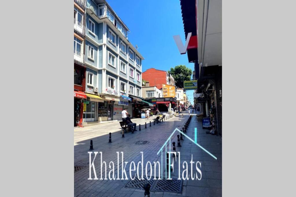 Khalkedon Flat 2 - Kadikoy'Deki Konaklama Adresiniz Стамбул Экстерьер фото
